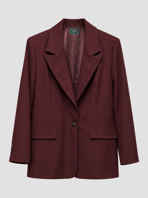 Blazer Clémence granate — foto de producto