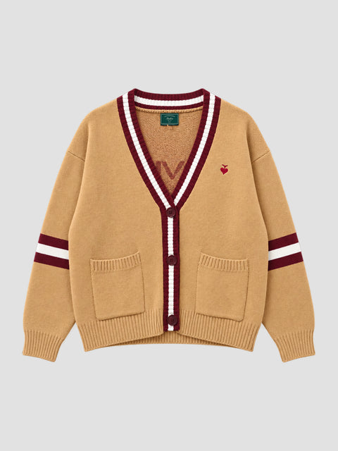Cárdigan LOVE CREATE ENJOY camel — producto